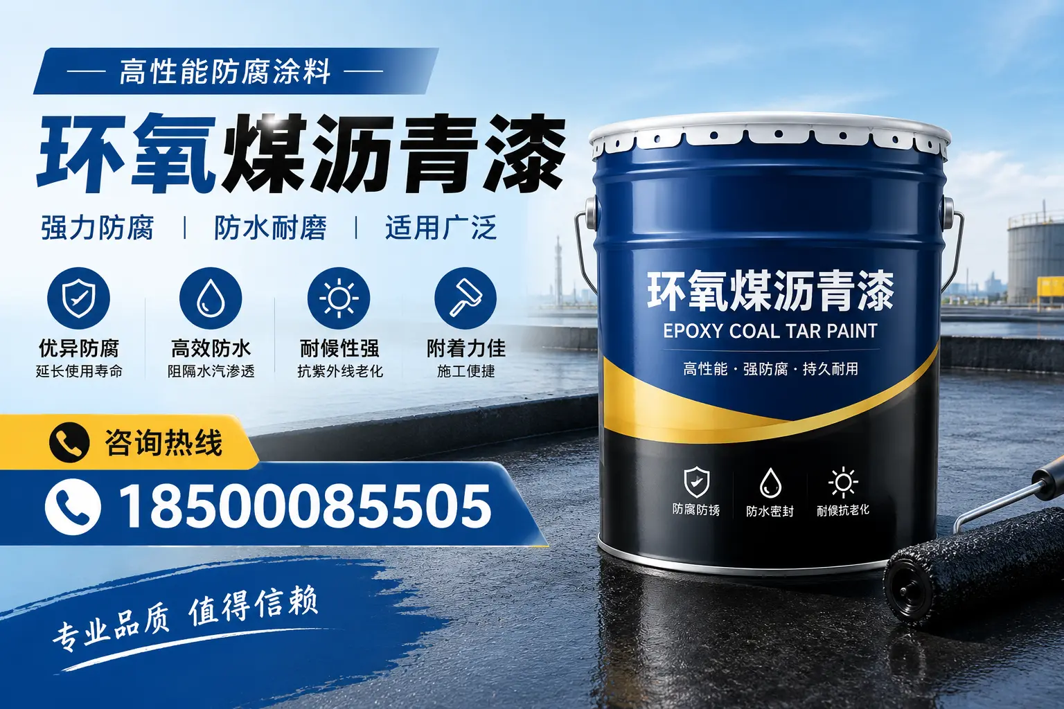 环氧煤沥青漆的主要成分与功能,宁河用户深度了解